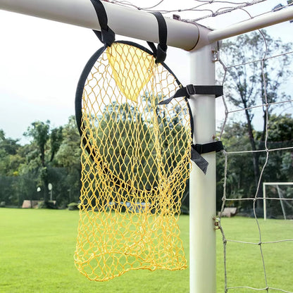 1/2Pcs Football Target Net Foldable Football Training Net Easy to Attach and Detach Soccer Goal for Football Training Practice