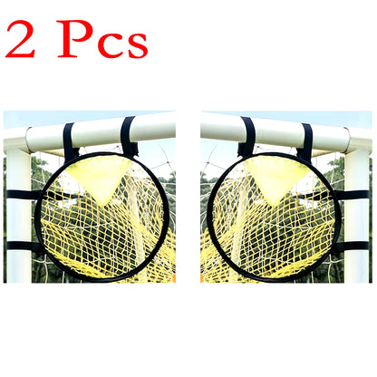 1/2Pcs Football Target Net Foldable Football Training Net Easy to Attach and Detach Soccer Goal for Football Training Practice